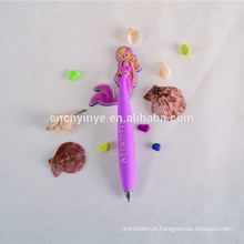 Personalizados canetas PVC promocionais baratas com logotipo personalizado